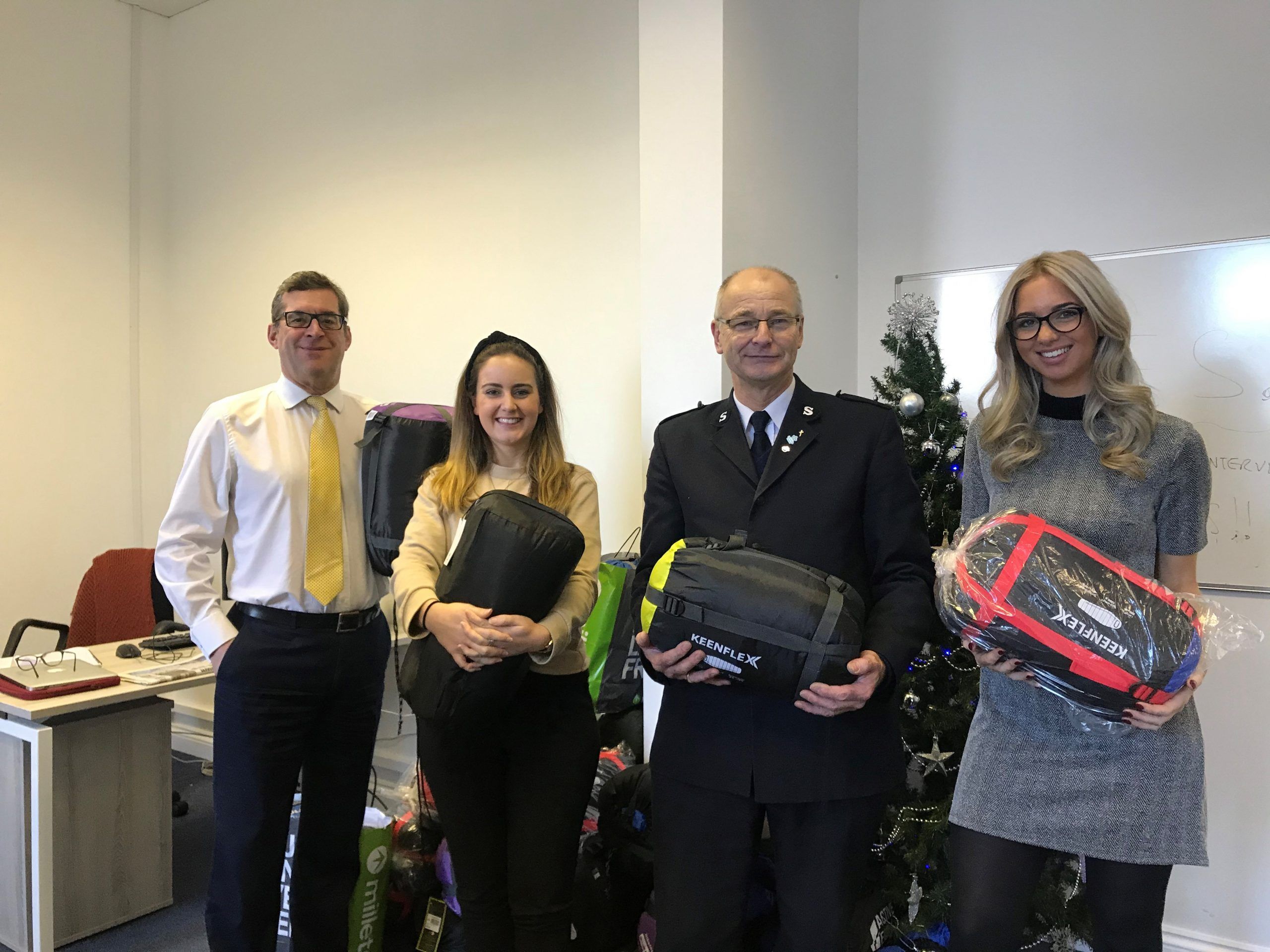 Sleeping bag pick up 1 TurnerFox Recruitment